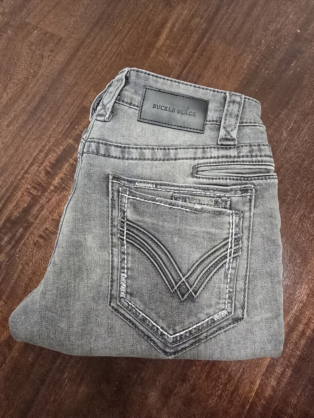 BKE Buckle Black 30×32 Slim